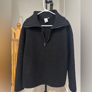 Elle Women's Black Zip-Up Jacket